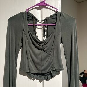 Elegant Green Women's Top